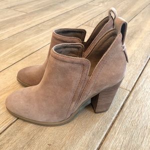 Vince Camuto suede booties
